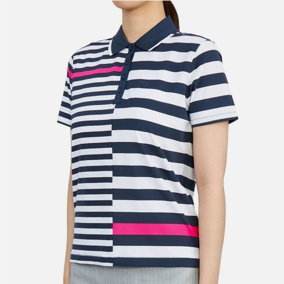 C18 GFORE Women's Short Sleeve Golf Shirt G4LS22K03 TWLT 36869364 - Picture 3 of 12